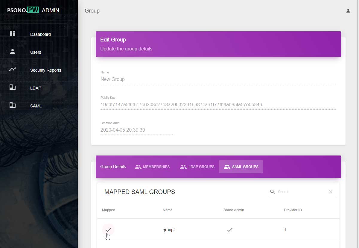 Create Mapping
